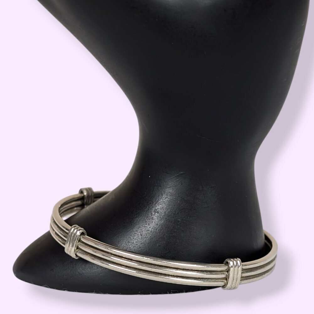 Minimalist Metal Bangle Bracelet